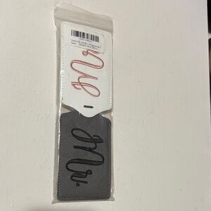 Mr. and Mrs. Luggage Tags